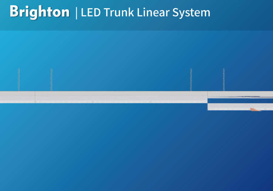 5 in 1 led trunk linear system ETL/TUV